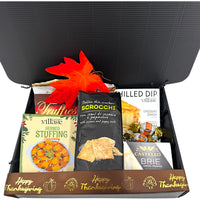Thanksgiving Indulgence Gift Box - Glitter Baskets - Thanksgiving Gift Baskets
