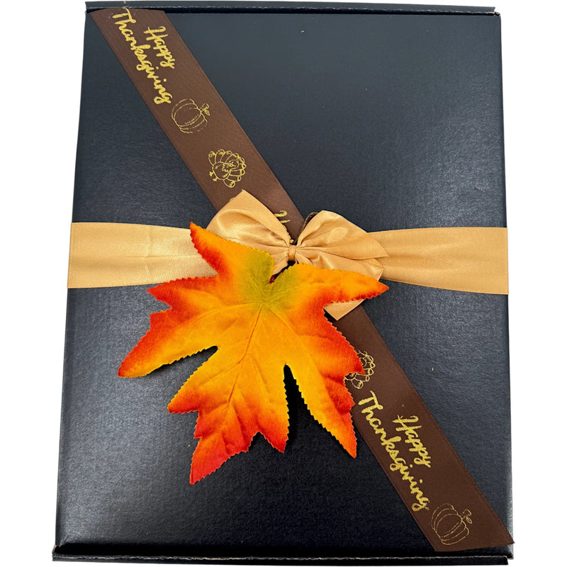 Thanksgiving Indulgence Gift Box - Glitter Baskets - Thanksgiving Gift Baskets