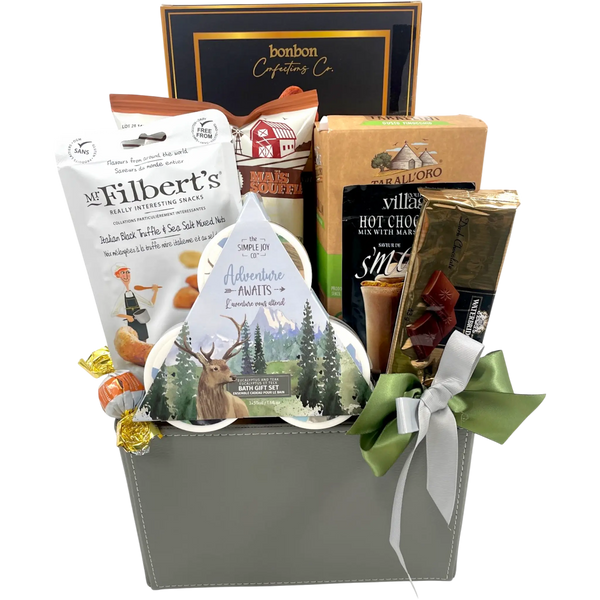 Thinking of You Truffle Nut and Chocolate Treat Basket