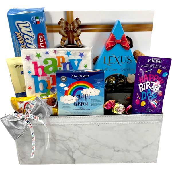 Truffles and Rainbow Bubbles Birthday Gift Set