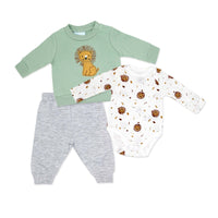 Welcome Baby Lion - Glitter Baskets - Baby Boy Gift Basket