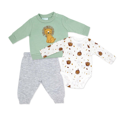 Welcome Baby Lion - Glitter Baskets - Baby Boy Gift Basket