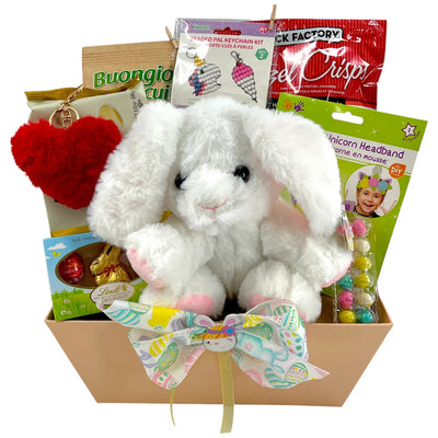 Whimsy & Wonder: Deluxe Easter Surprise Basket - Glitter Baskets - Easter Baskets