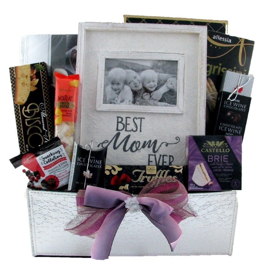 Best Mom Ever Gift Basket - Glitter Gift Baskets