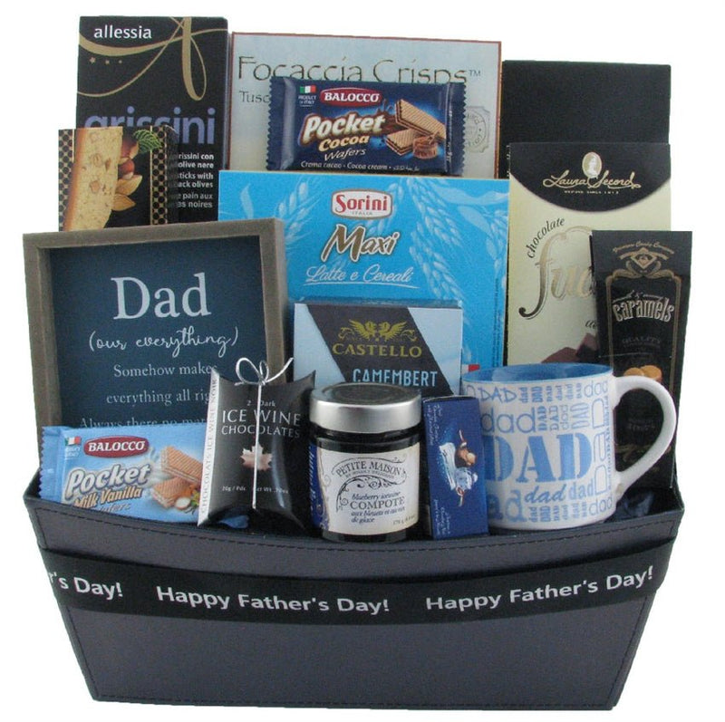 Dad Our Everything Gift Basket - Glitter Gift Baskets