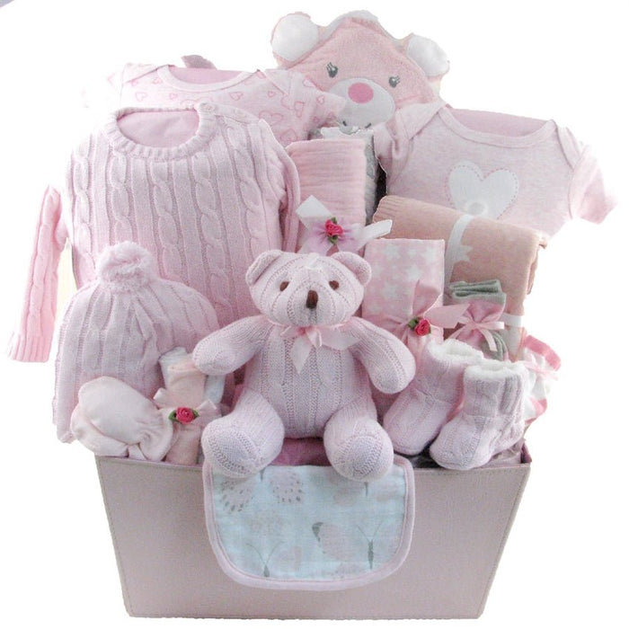 Precious Baby Girl - Glitter Gift Baskets