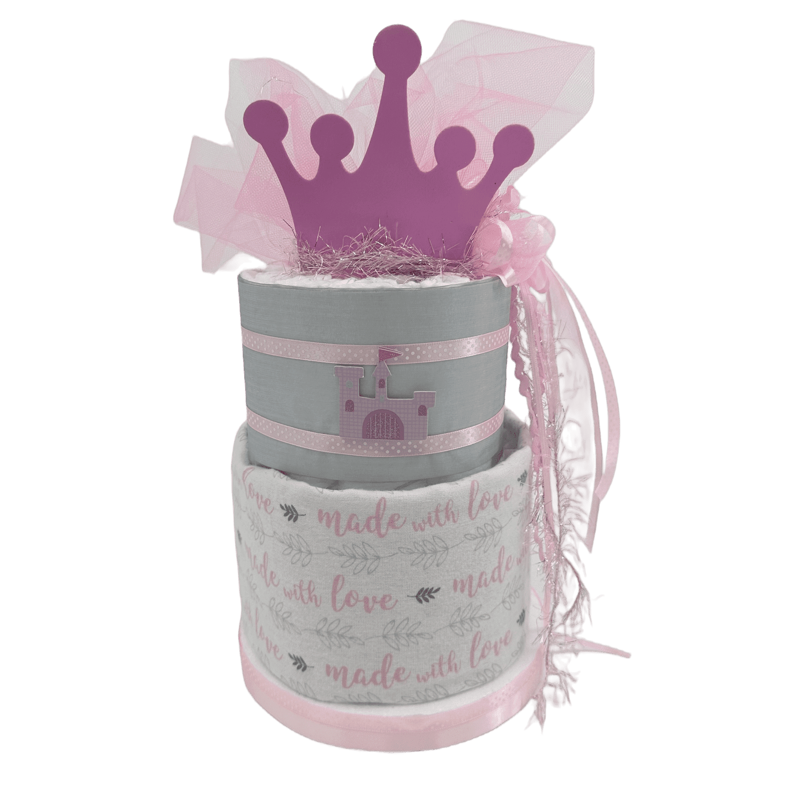 Easy Video Instructions: Beautiful Diaper Cake Ideas For Baby Girls -  Tulamama