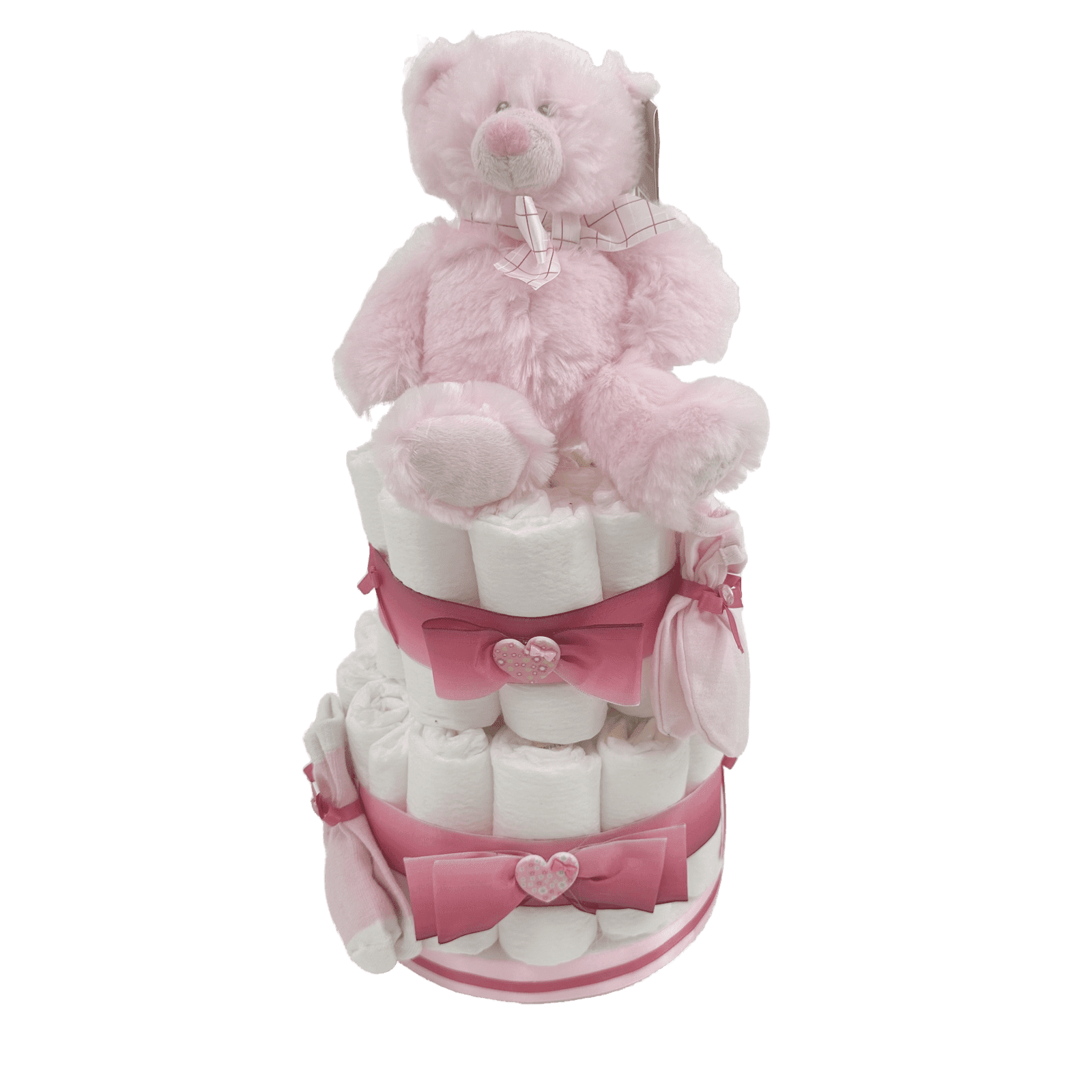 Easy Step-By-Step Diaper Cake Instructions - Motherhood & Beyond