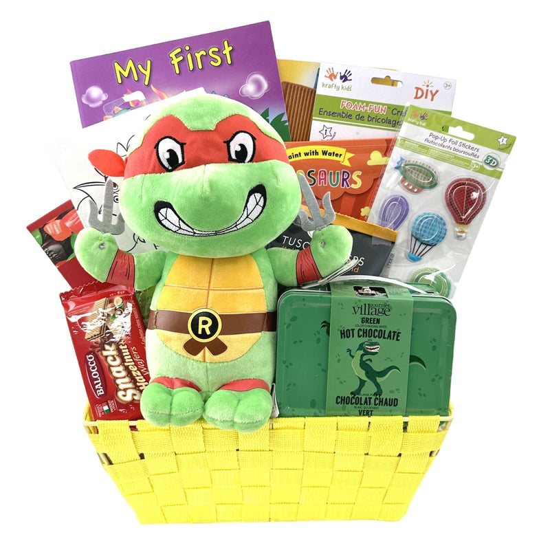Turtle Power Creative Fun Gift Basket