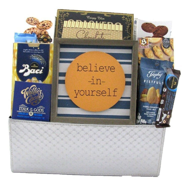 Believe in Yourself - Glitter Baskets - Get Well Soon Basket