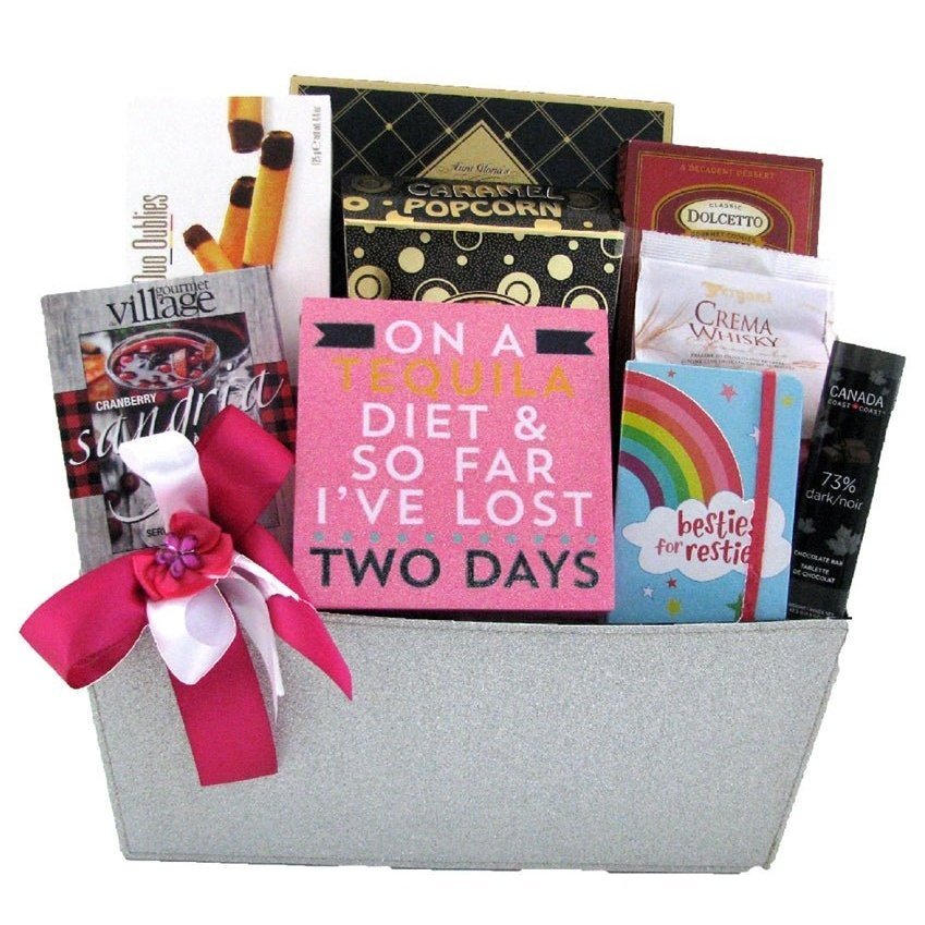 Birthday Fun - Glitter Baskets - Birthday Gift Baskets