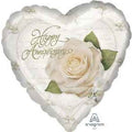 Blooming Love Happy Anniversary Balloon 9 inch