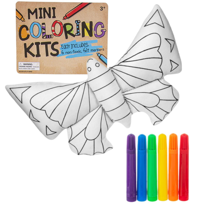 Butterfly Mini Colouring Kit - Glitter Gift Baskets
