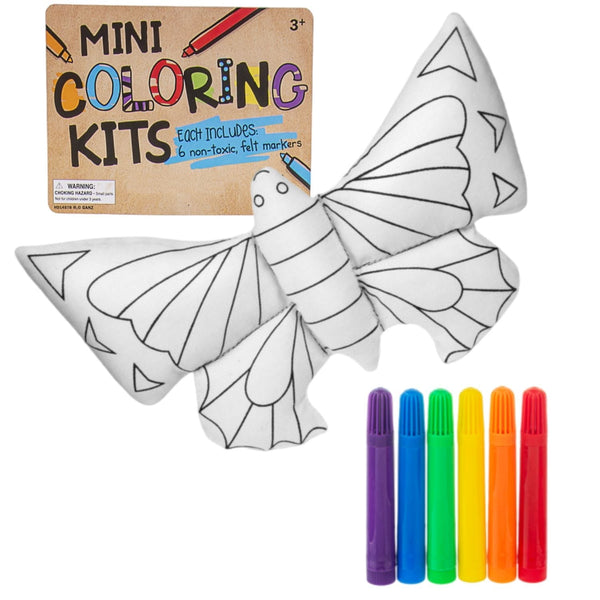 Butterfly Mini Colouring Kit - Glitter Baskets - 