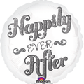 Happily Ever After Wedding Balloon 9 inch