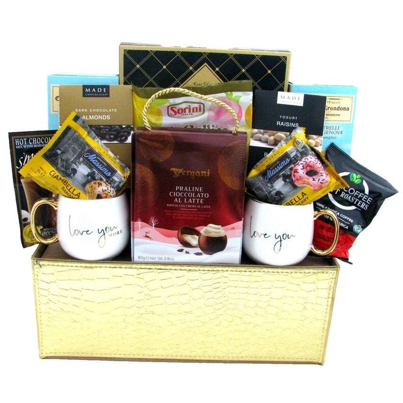 Love you More Gift Basket - Glitter Baskets - Gift Baskets