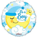 Moon Themed "It's a Boy" Balloon 9 inch
