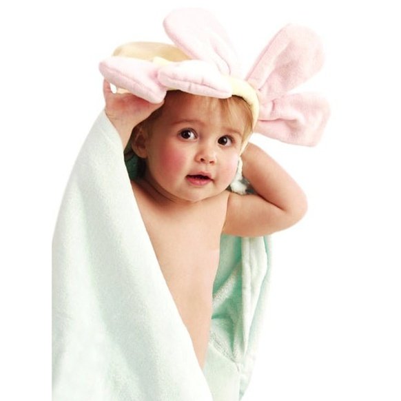 Personalized Sun Flower Bath Towel Set - Glitter Gift Baskets