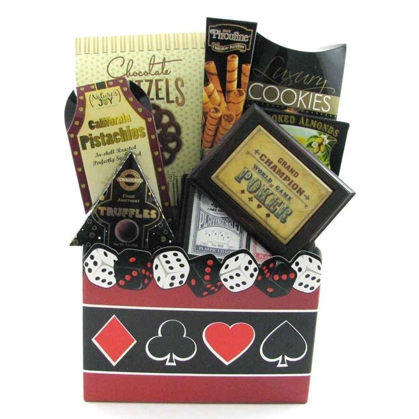 Pokerstar Daddy - Glitter Baskets - Fathers Day Gift Baskets