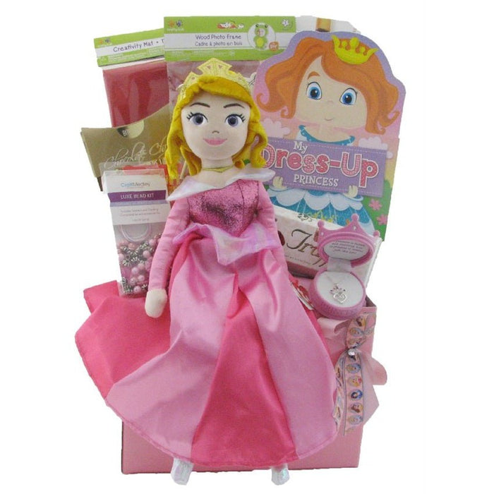 Princess Dress up Kids Gift - Glitter Baskets - Kids Gift Basket