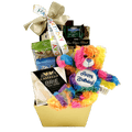 Cesta de sueños de cumpleaños arcoíris