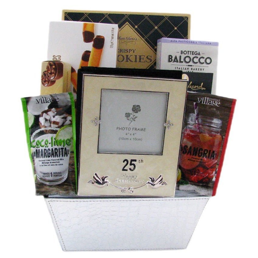 Special 25th Anniversary - Glitter Baskets - Gift Baskets