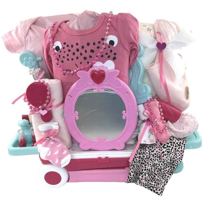 Sweet Baby Girl Diva - Glitter Baskets - Baby Girl Gift Basket