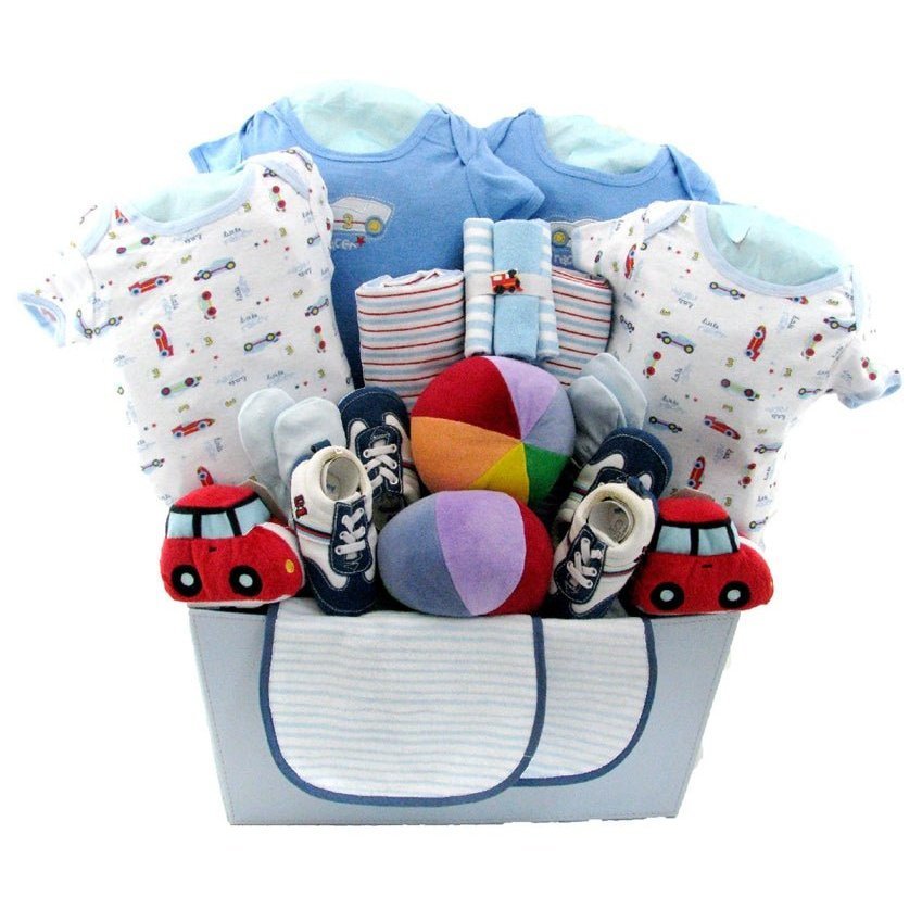 The Boys - Glitter Baskets - Twins Gift Basket