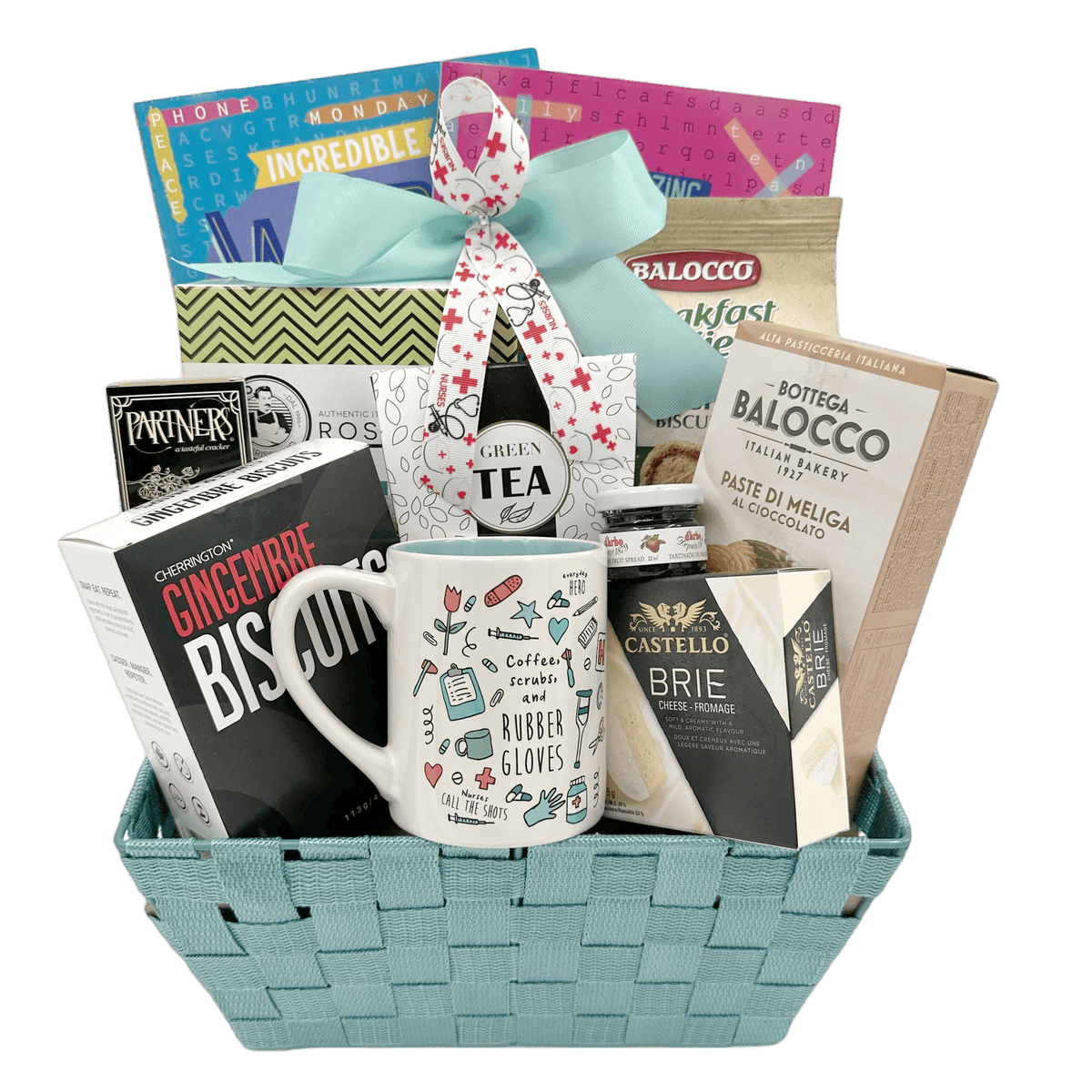 Ultimate Nurse Gift Basket - Glitter Baskets - Food, Beverages & Tobacco > Food Items > Food Gift Baskets